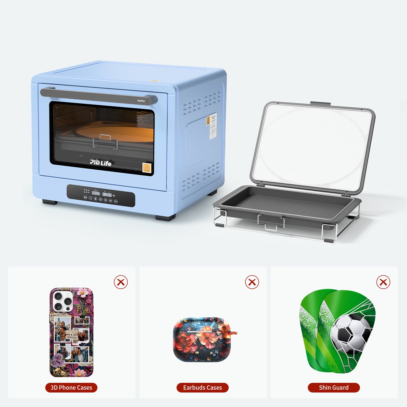 V60 Sublimation Oven Machine Accessory Vacuum Tray 11.7" x 16.5"(Pre-Order)