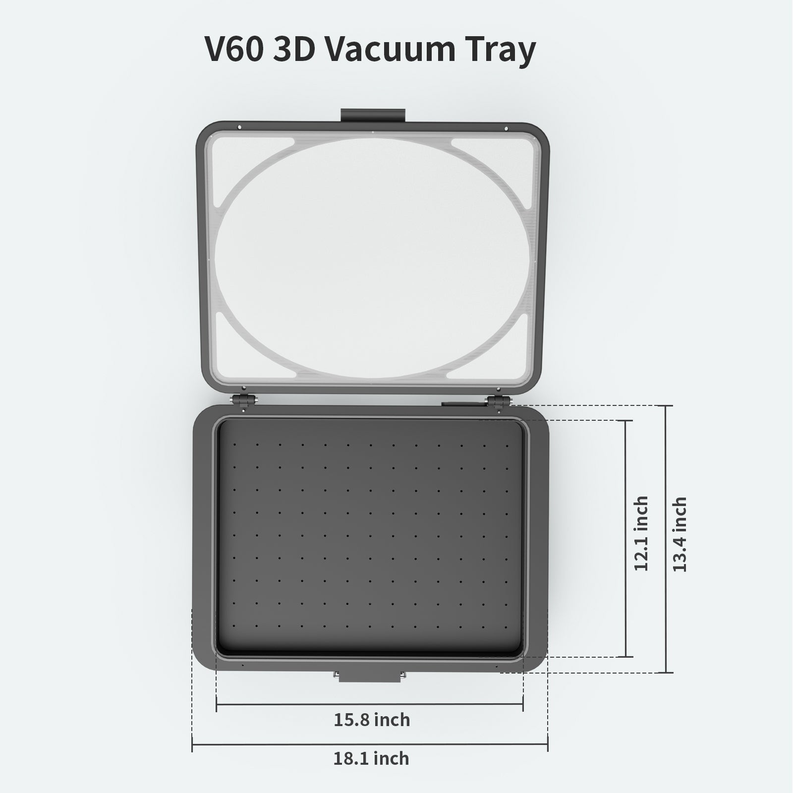 V60 Sublimation Oven Machine Accessory Vacuum Tray 11.7" x 16.5"(Pre-Order)