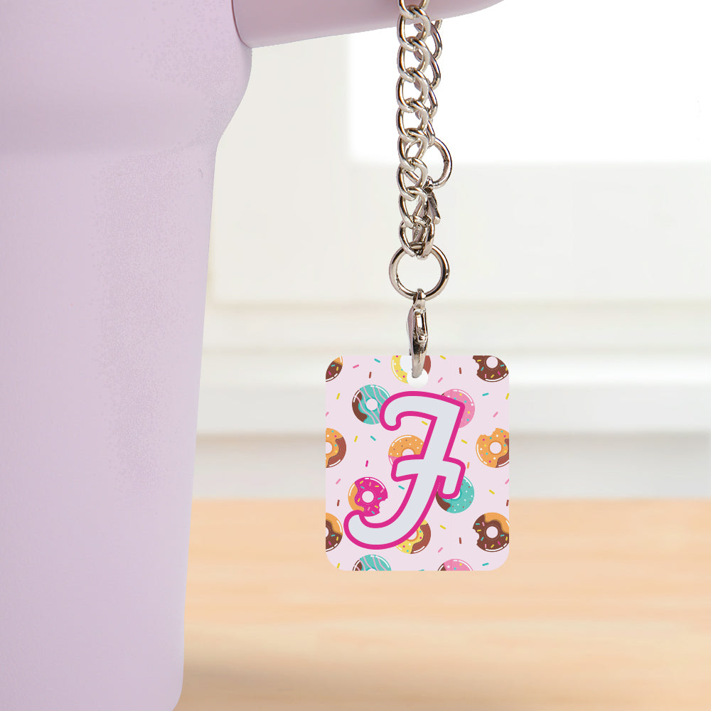 4 Shapes 20 Pack Sublimation Charms Accessories for Stanley Yeti Cups White Blanks Aluminum Doudle-sided Printable 20 Pack