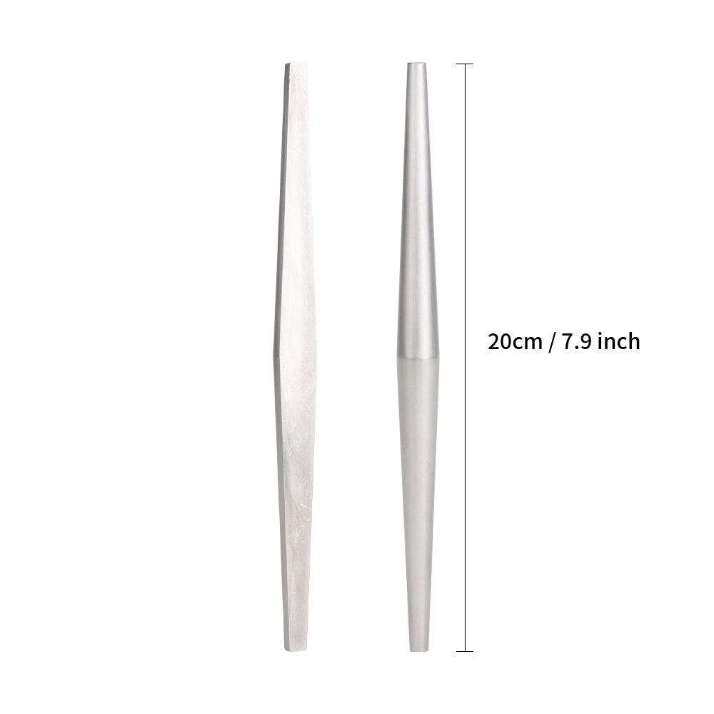 Nail Kit Bundle with 20 Pack 3D Sublimation Press On Nails Short White Blanks Bulk 4 Sizes,with Individual PP Bags,Cards and Nail Tool(shipping from China)