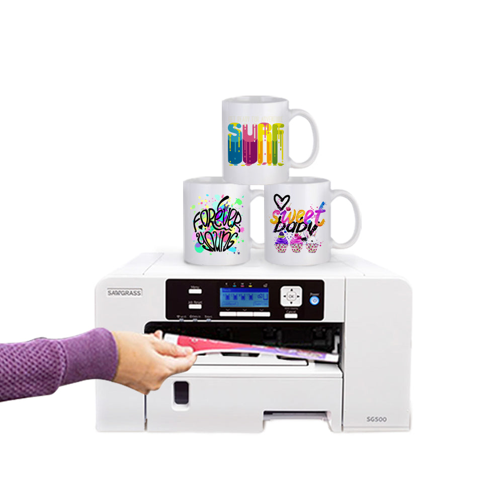 Sublimation Paper A4 Size 8.2 x 11.5 Inch, 100 Sheets, 125g