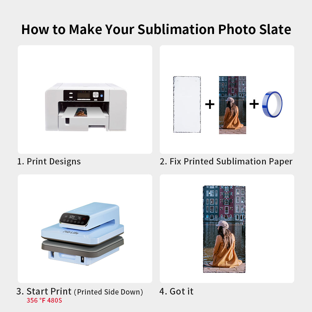 Wholesale Sublimation Hanging Photo Slates Rock Blanks 5.6" x 11.4" Bulk Stone Frames Wall Hanger with Rope for Home Decor 16 Pack