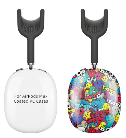 2 Pack 3D Printing Metal Mold Airpod Max Cover Tool,20 Pack Airpod max earphone case for 3D printing and 50 PCS 3D Printing Film 11" x 15" for 3D Vacuum Sublimation Tray and Pump Set (Ship from China)