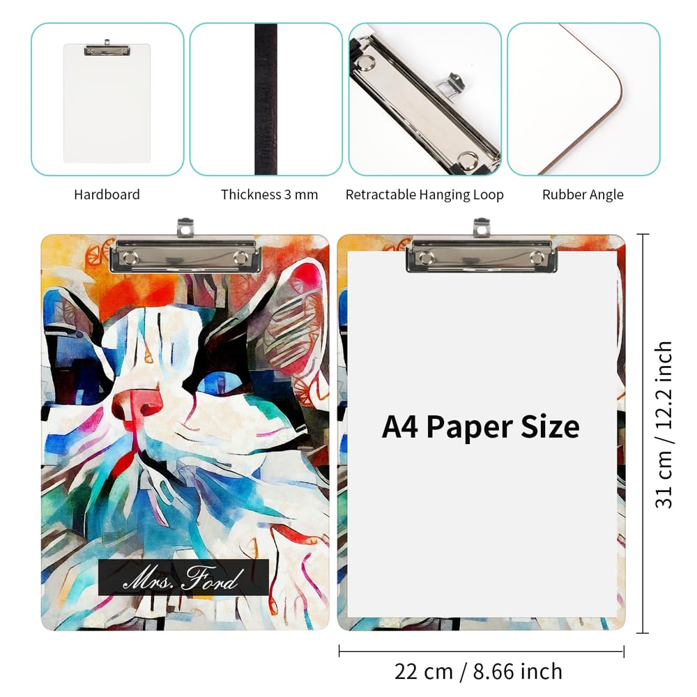 Wholesale 8.6" x 12.2" Sublimation Hardboards MDF Clipboards White Blanks A4 Letter Size Office Supplies Clipboards for Teacher Classroom Nursing Organize,Carry and Store 6 Pack & 24 Pack & 48 Pack