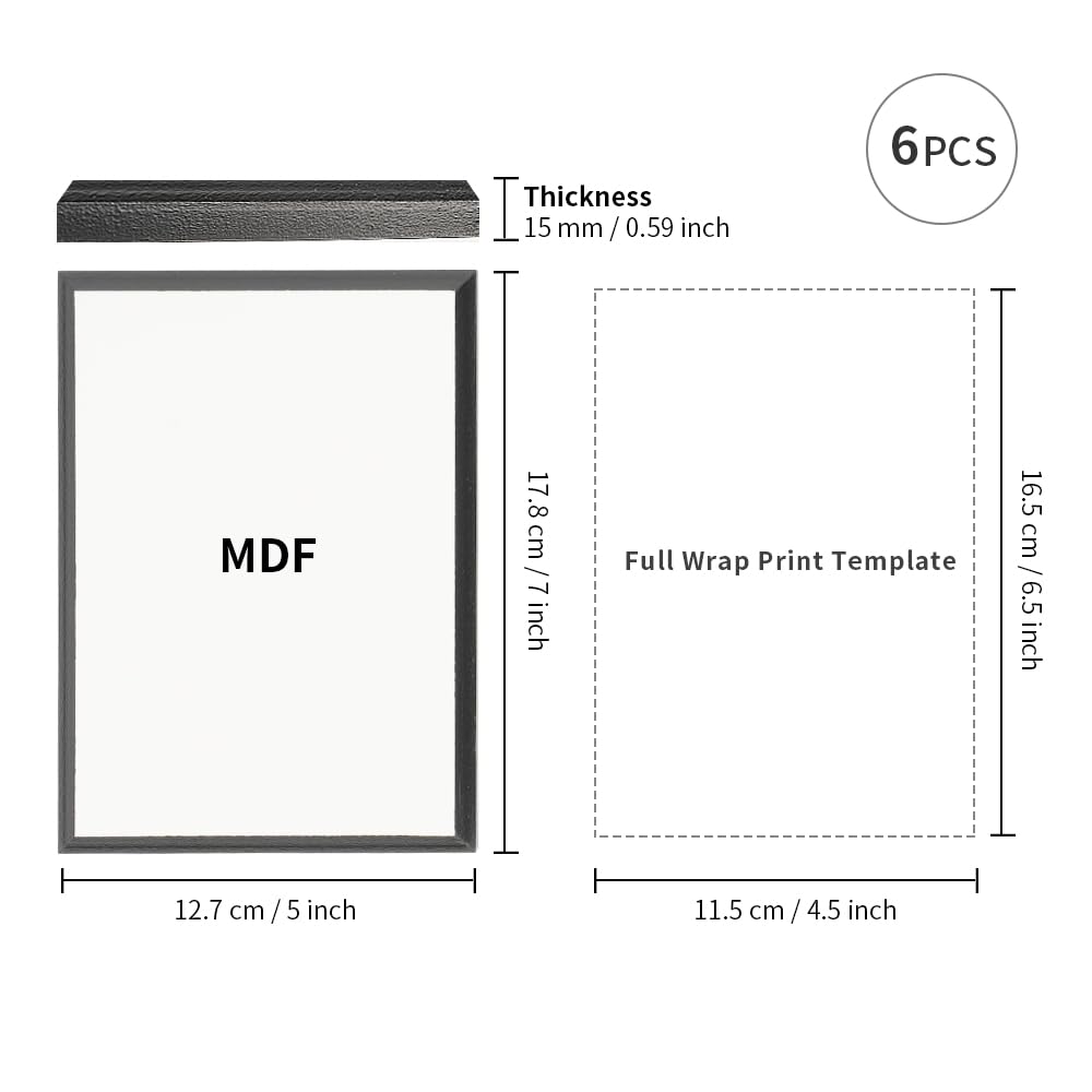 Auto Heat Press Machine for T Shirts Bundle kit With Sublimation MDF Photo Frames Blanks,Heat Tape,Sublimation paper