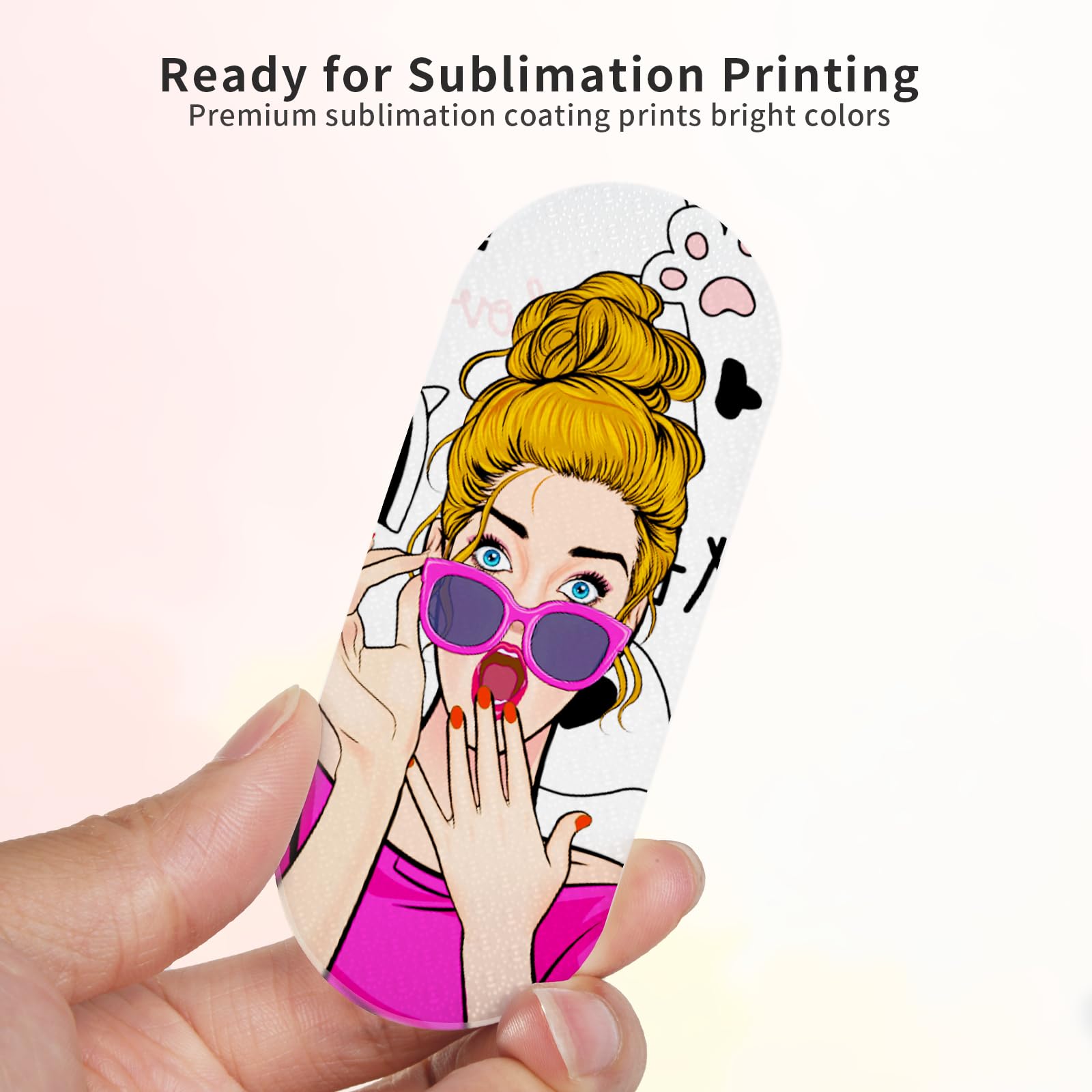 Wholesale Sublimation Glass Foot File Blanks,Reusable Foot Scrubber Dead Skin Remover,Nano Crystal Foot Scrubber Dead Skin Remover with Protective Case 18 Pack