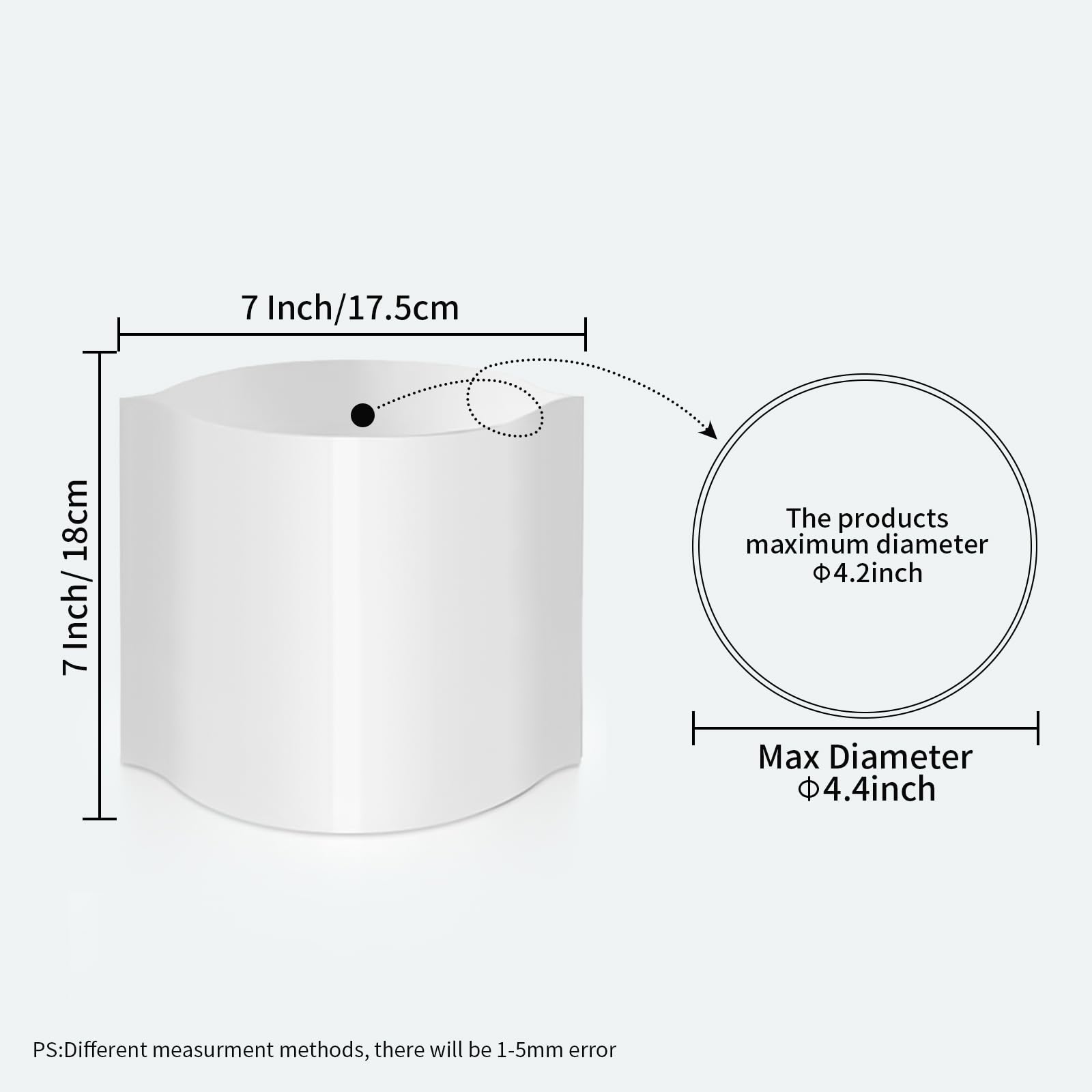 Sublimation Shrink Wrap Film Sleeves for Tumblers,White Shrink Wrap Film Bags for Sublimation Tumblers Cups Mugs Water Bottle 50 Pack