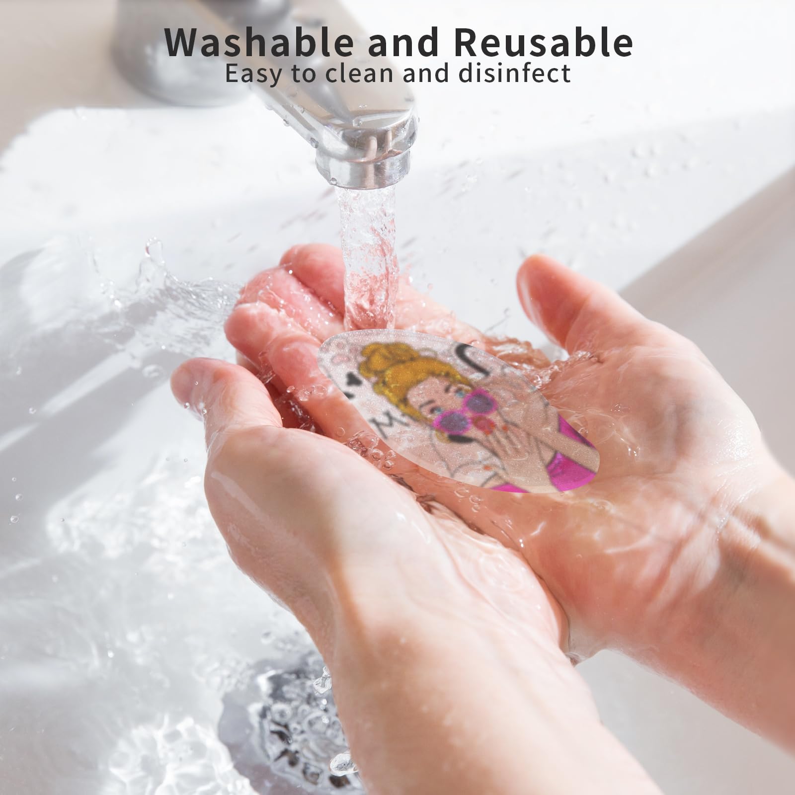 Wholesale Sublimation Glass Foot File Blanks,Reusable Foot Scrubber Dead Skin Remover,Nano Crystal Foot Scrubber Dead Skin Remover with Protective Case 18 Pack