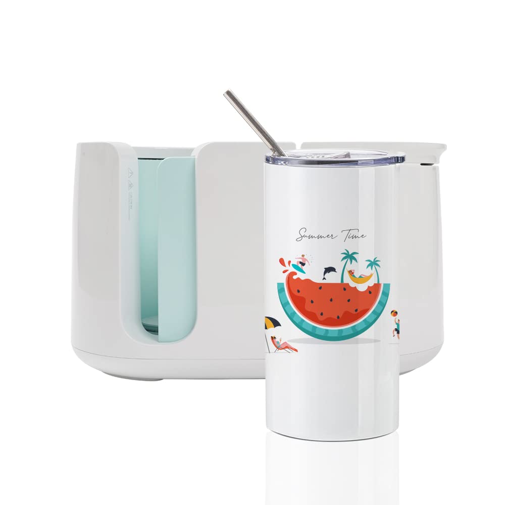 Wholesale 20 OZ Sublimation Blanks Tumbler Straight Fatty Stainless Steel Tumblerwith Lid and Metal Straw for Mug Press Machine 4 Pack
