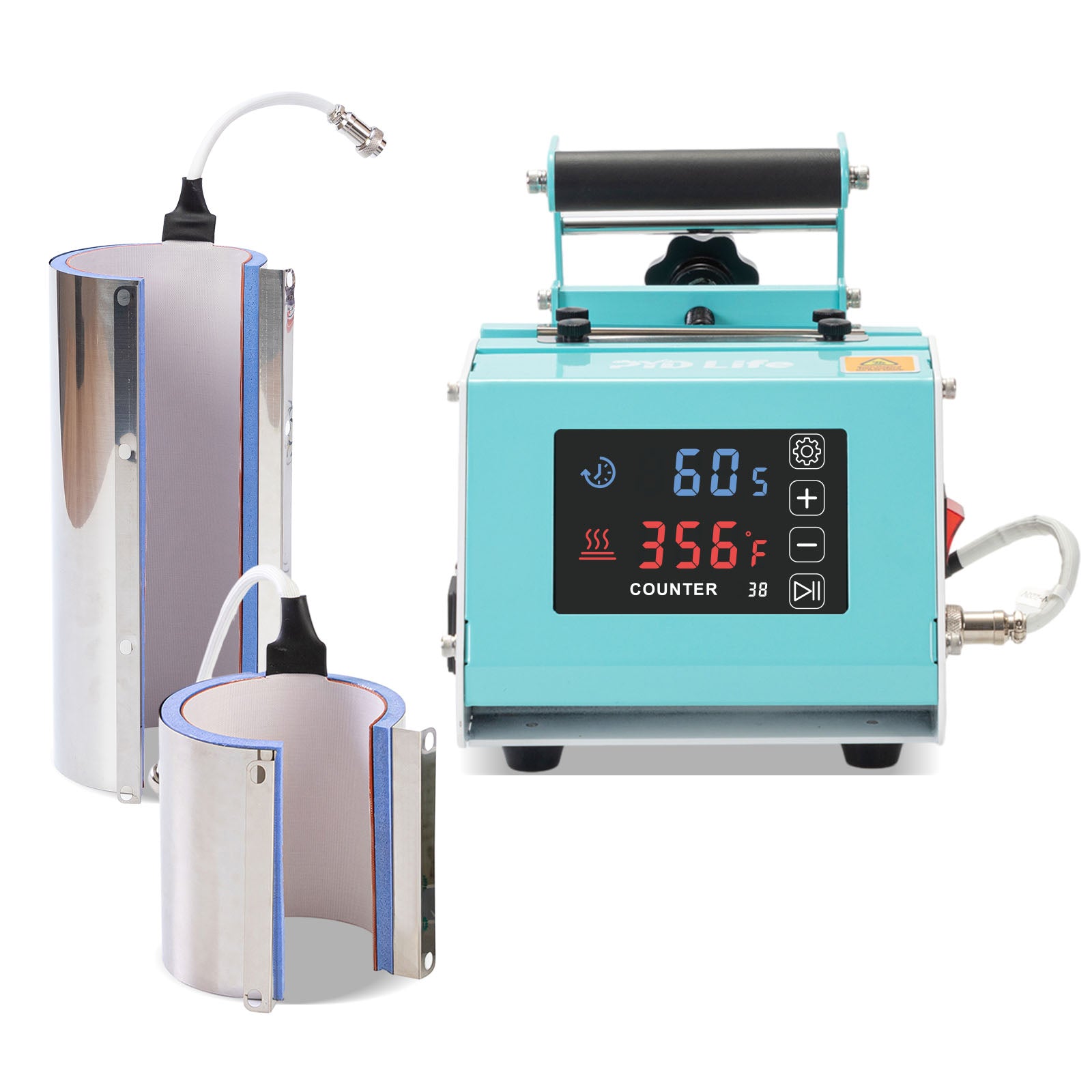 Starter Package 5 Pro Mini Tumbler Heat Press 11 oz 15 oz oz Sublimati –  PYD LIFE