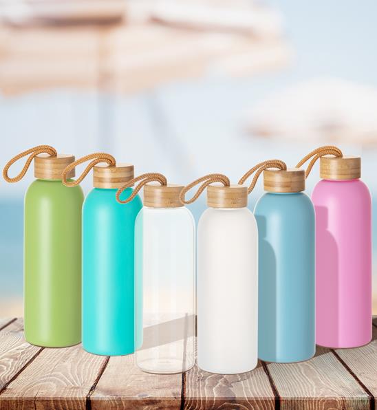 Frosted & Transparent Plastic Water Bottle – Suprify