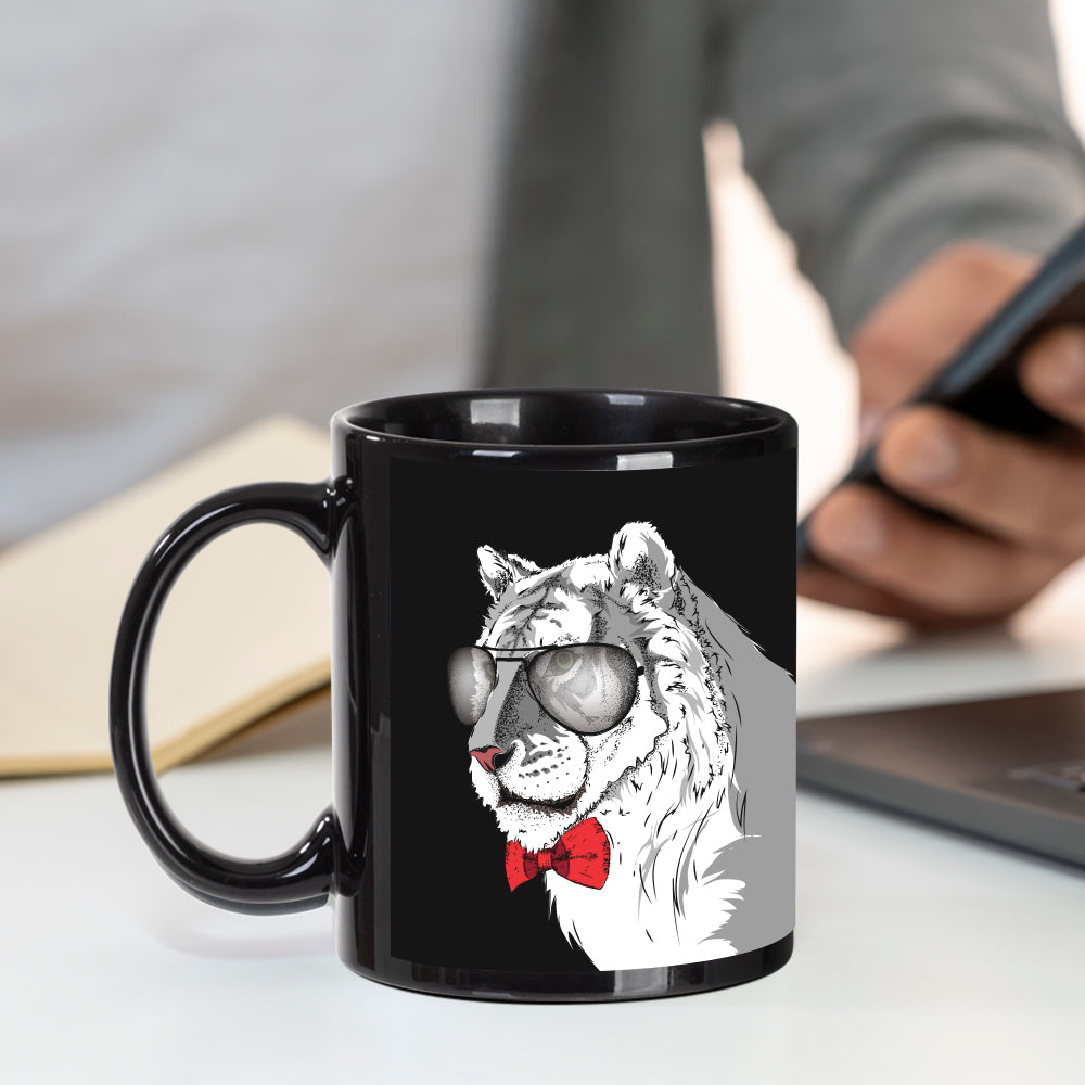 Popular Product 11oz blank sublimation black ceramic coffee mugs with white  patch - AliExpress