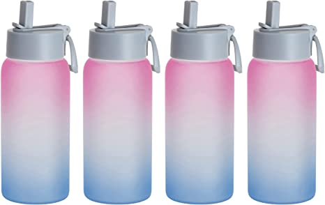 Collapsible Pink Ombre Water Bottle