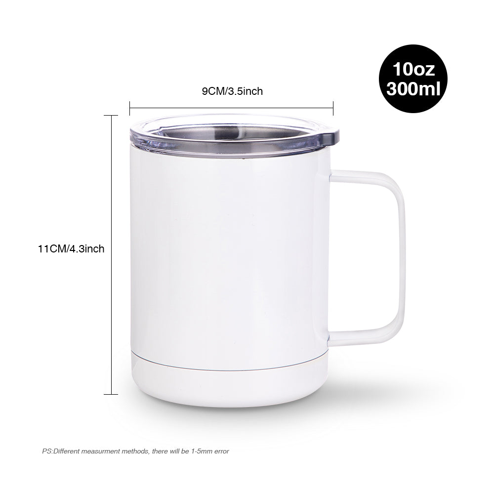 Stock Sublimation Blank Tumbler White 10 OZ Stainless Steel Tumbler With  Straw And Lid Sublimation Coffee Cups Mugs For Cricut Mug Press FY5073  Ss1222 From Topbriliant2020, $4.68