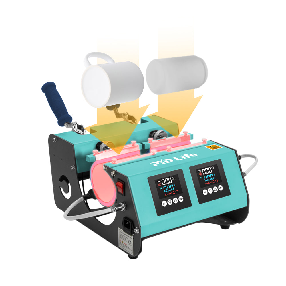 Cap Heat Press Machine with 2 sizes Base Mats – PYD LIFE