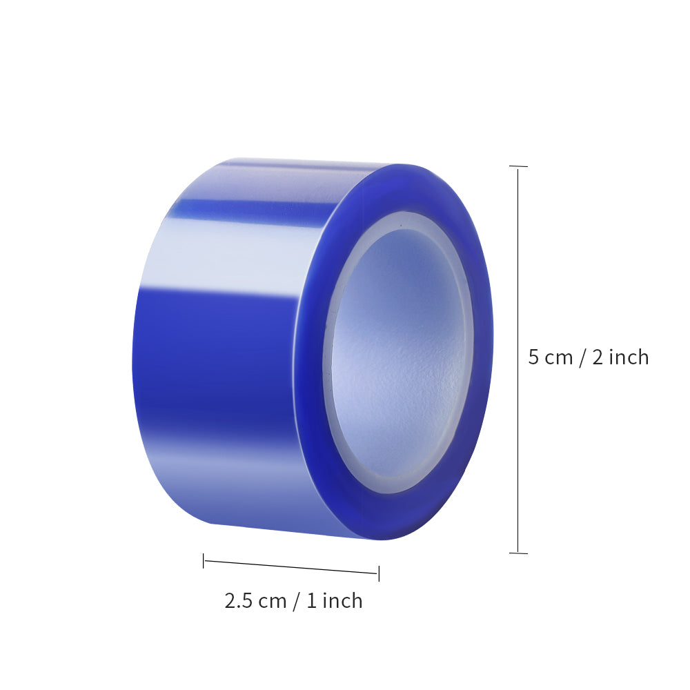 PYD Life Sublimation Blanks 0.8 inch x 52 ft Heat Resistant Tape, Blue Heat Tape, Thermal Tape Up to 250(480) for Sublimation Tumblers Mugs Sublimati