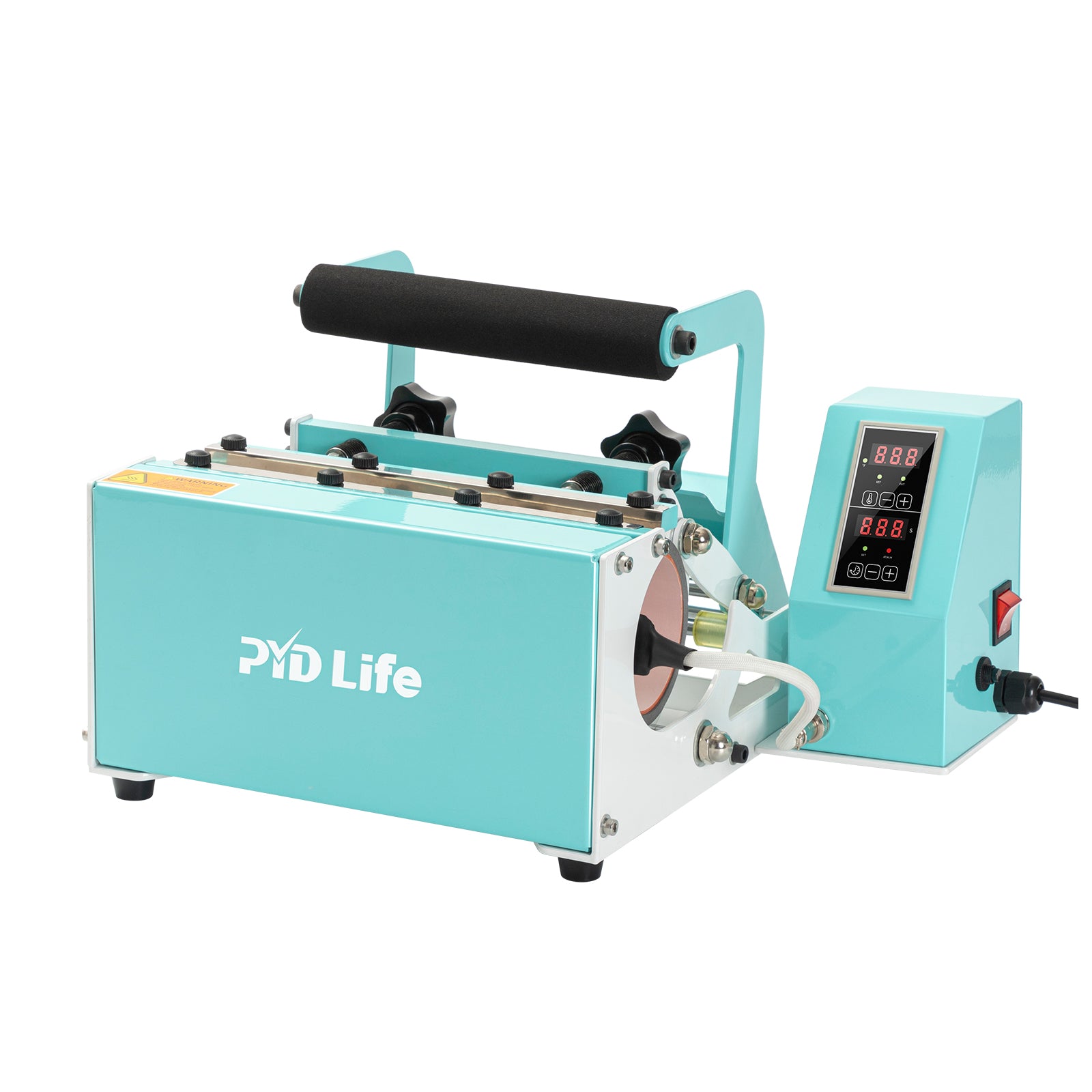 PYD Life 110v 500w 30 Oz Tumbler Heat Press Machine Blue New Open Box
