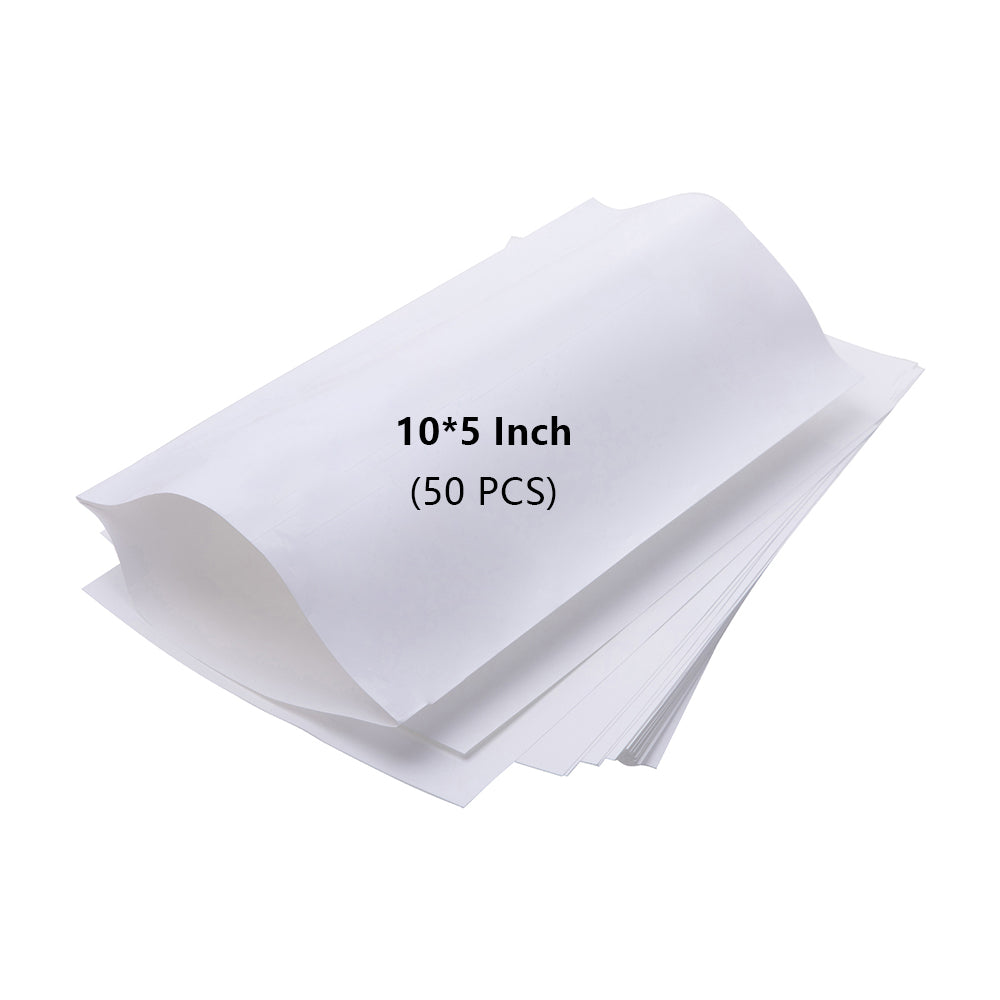 100Pcs 6x11'' Sublimation Shrink Wrap Sleeve PET White Bags Heat