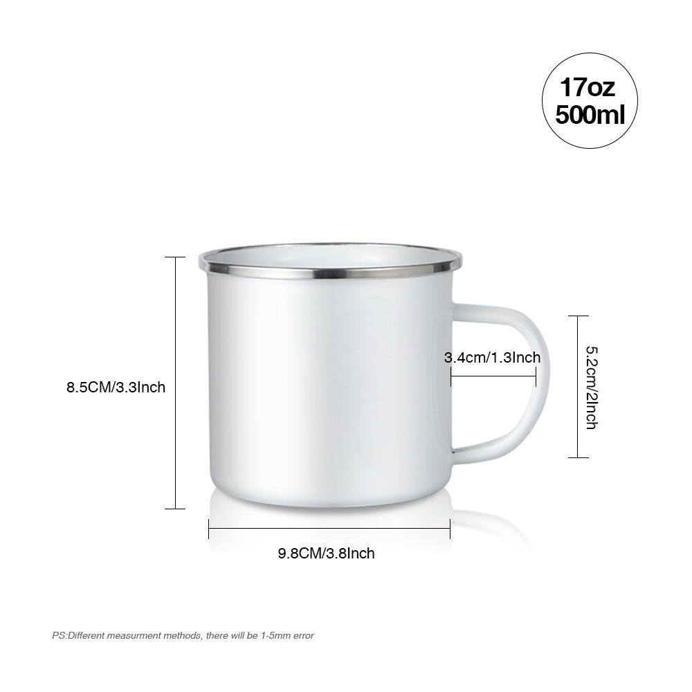 600 ml - Stainless Steel Sports Bottle White – Blank Sublimation Mugs